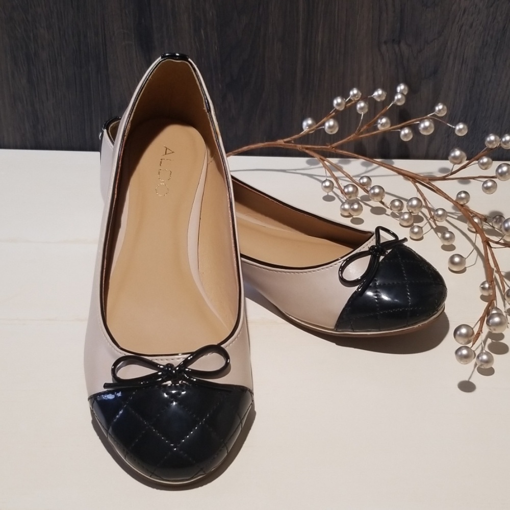 Aldo Two Tone Flats